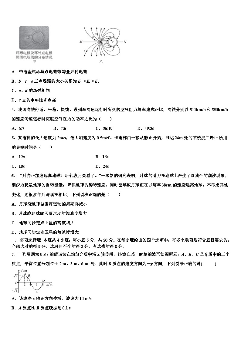 2026届河北邢台市南和县第一中学高三下第一次测试物理试题含解析第2页