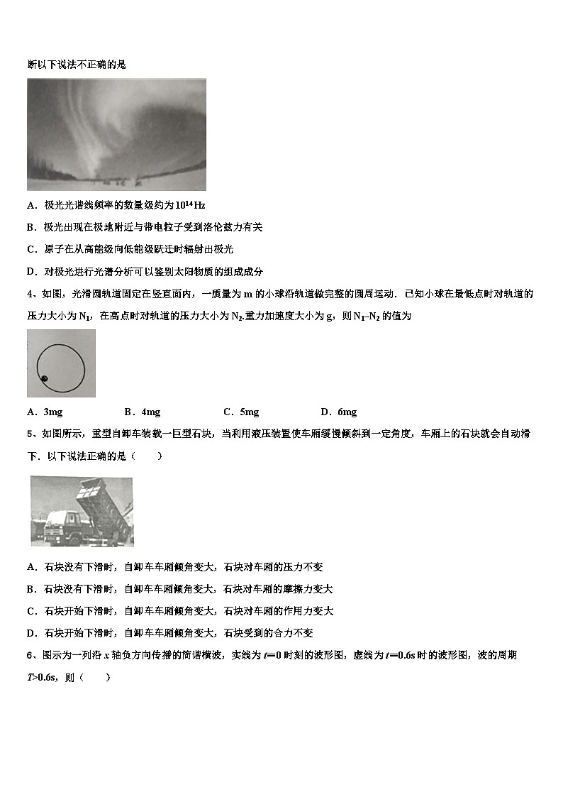 2026届河南省八市学评高三3月份模拟考试物理试题含解析第2页