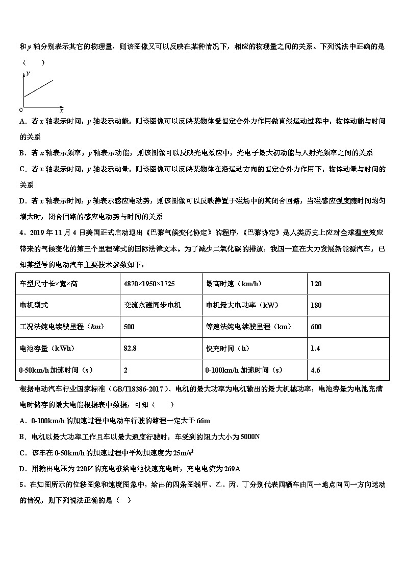 2026届河南省八市高三下学期联合考试物理试题含解析第2页