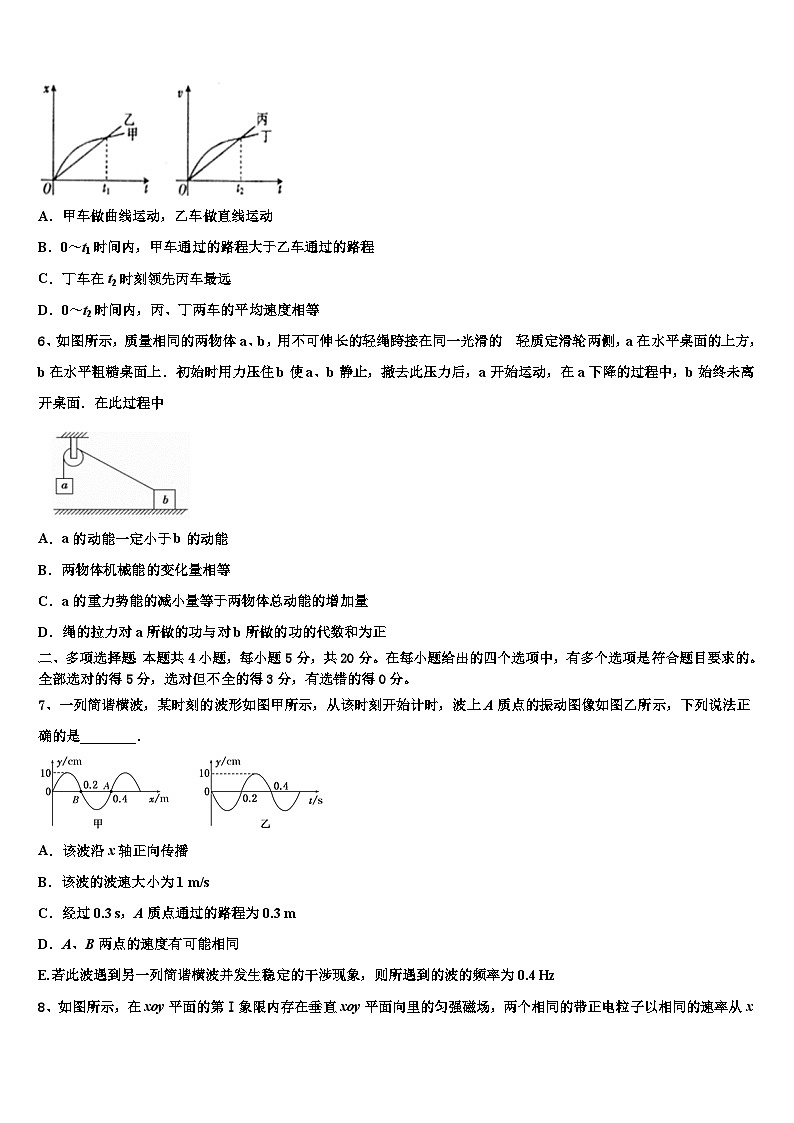 2026届河南省八市高三下学期联合考试物理试题含解析第3页