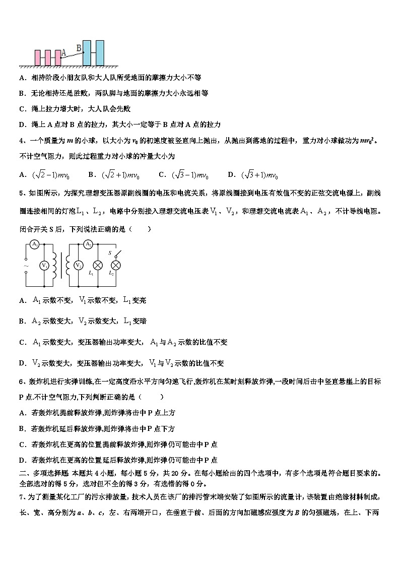 2026届河南省洛阳市重点中学高考物理倒计时模拟卷含解析第2页