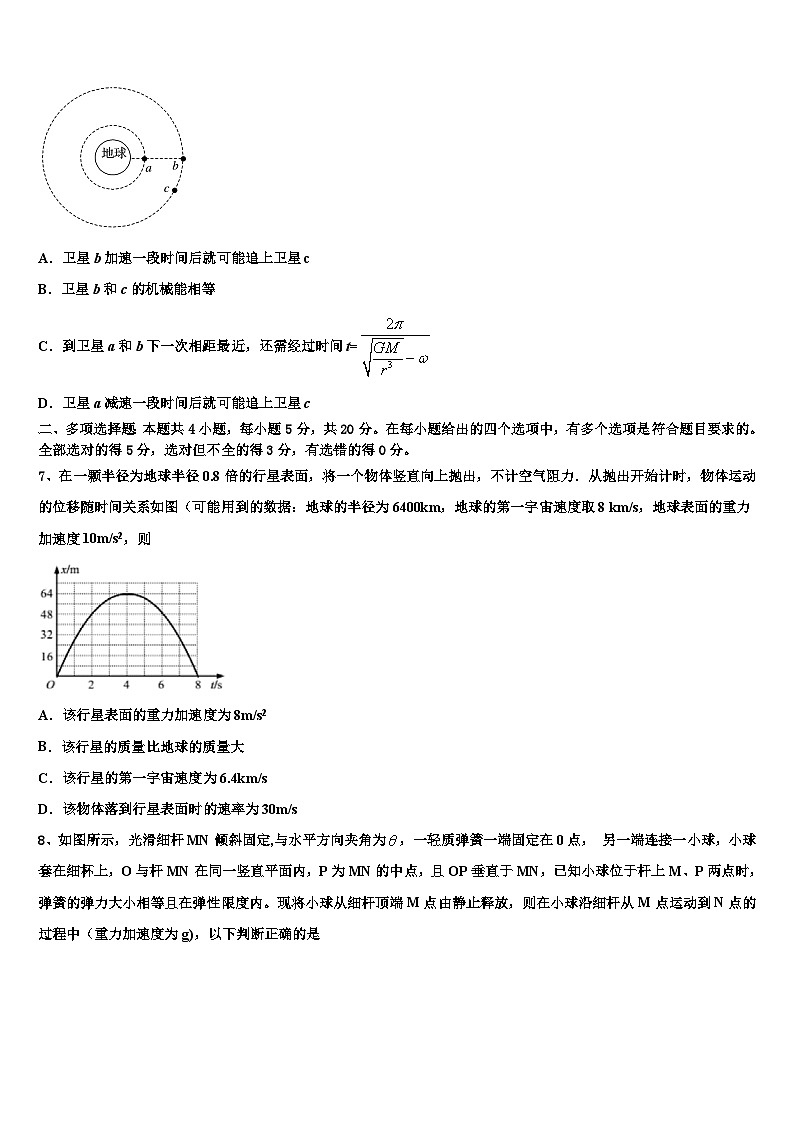2026届河南省平顶山市郏县第一高级中学高三二诊模拟考试物理试卷含解析第3页