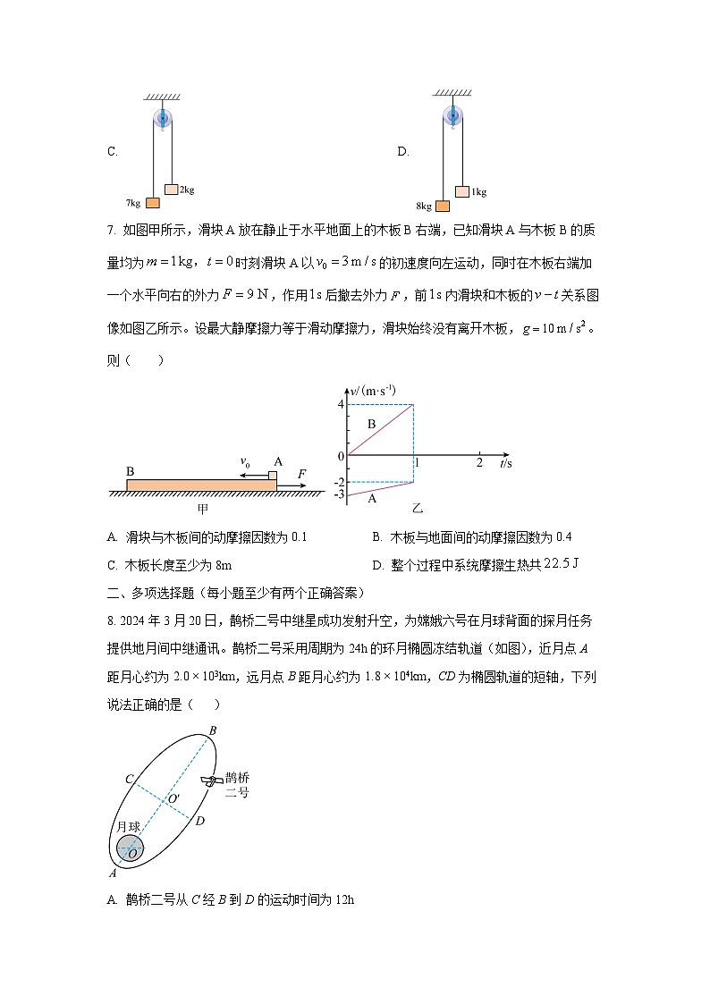 江西省抚州市崇仁县第一中学2025～2026学年高三上学期期中考试物理试卷（学生版）第3页
