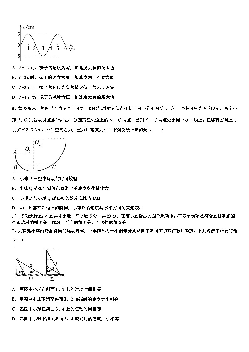 2026届河南省新乡市高三适应性调研考试物理试题含解析第2页
