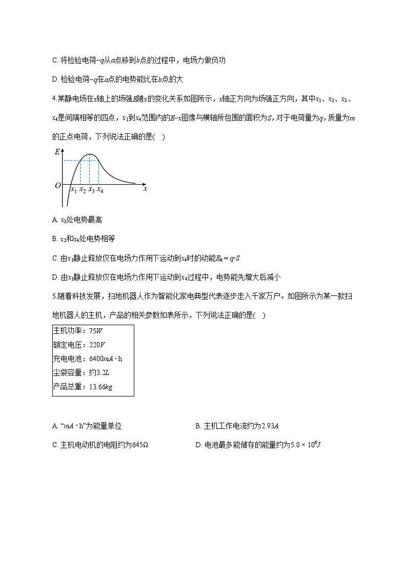 安徽省定远育才学校2025_2026学年高二（上）周测 物理试题 [含答案]第2页