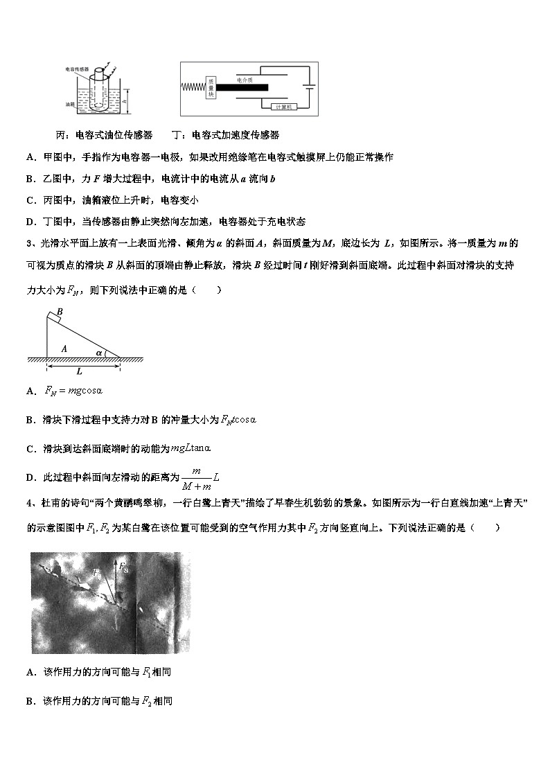 2026届河南省荥阳高中高考物理倒计时模拟卷含解析第2页