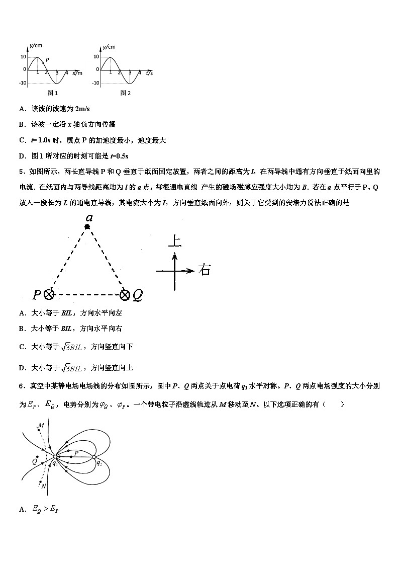 2026届河南省驻马店市第一高级中学高考物理考前最后一卷预测卷含解析第2页