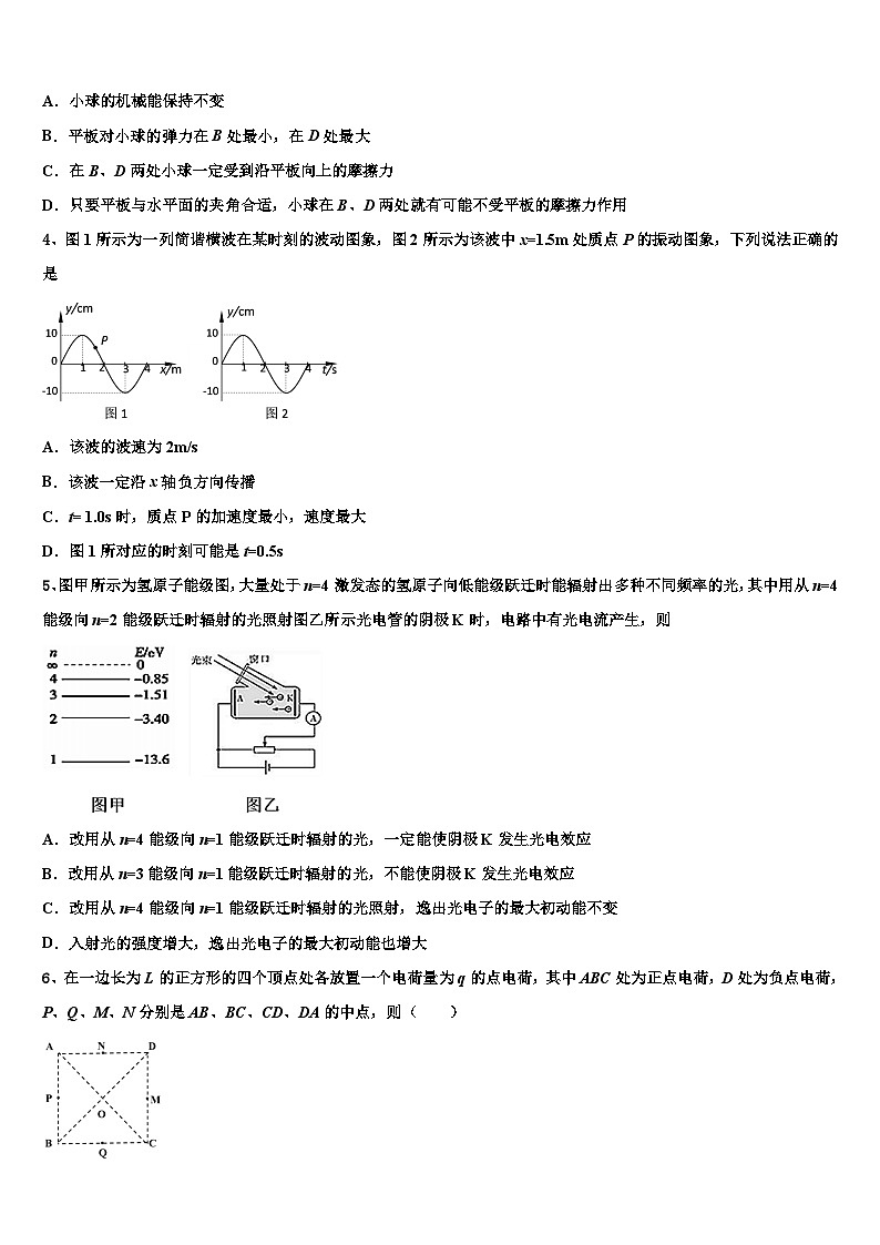 2026届河南省郑州市第七中学高考物理考前最后一卷预测卷含解析第2页