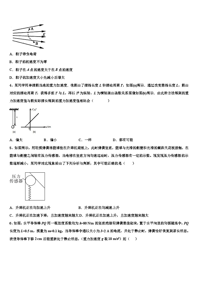 2026届河南省周口市郸城一高三第二次模拟考试物理试卷含解析第2页