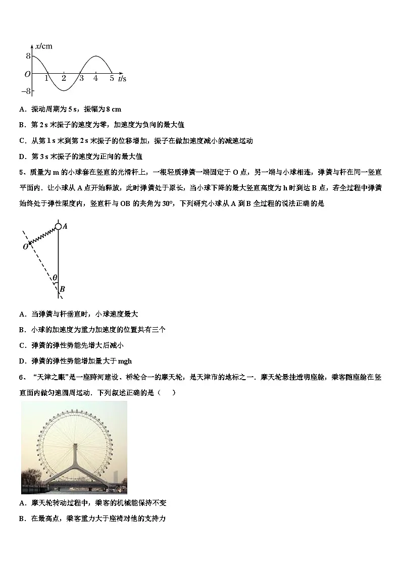 2026届河源市重点中学高考冲刺物理模拟试题含解析第2页