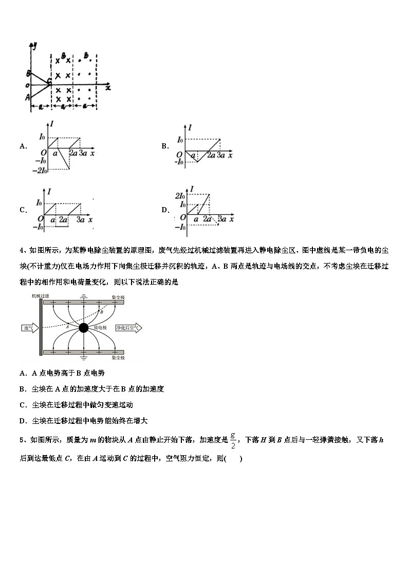 2026届黑龙江齐齐哈尔普高联谊校高三下学期一模考试物理试题含解析第2页