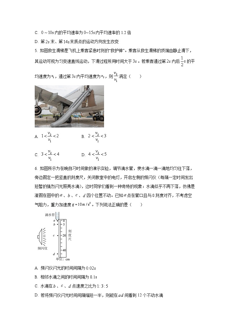 2025-2026学年山东省青岛市莱西市高一上学期11月期中物理试卷（学生版）第2页