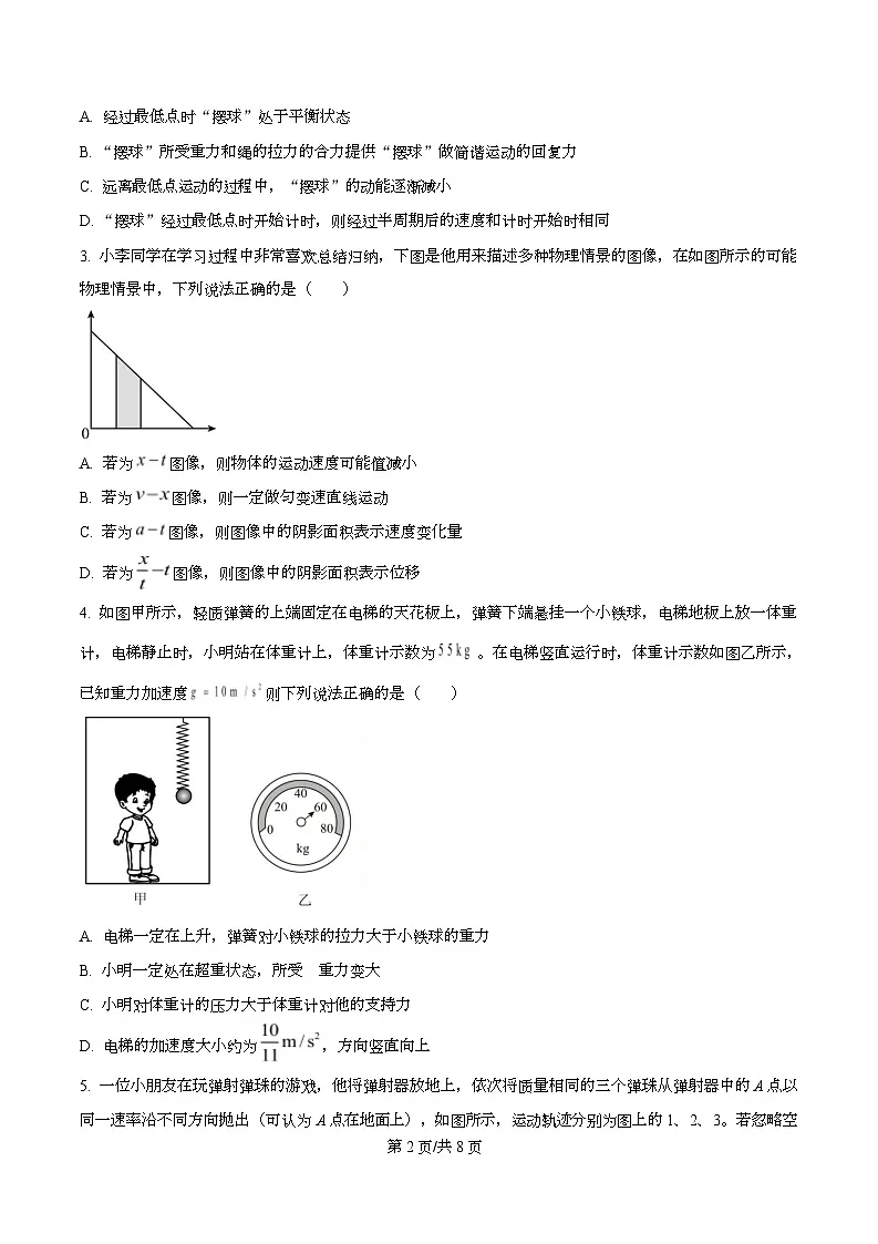 广东省六校联盟2026届高三上学期第三次联考物理试题（原卷版）第2页