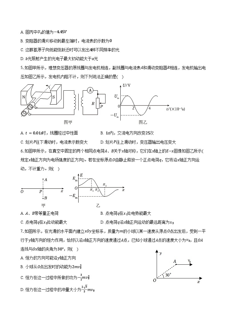 2025-2026学年辽宁省沈阳市五校联考高三（上）期末物理试卷（含答案）第2页