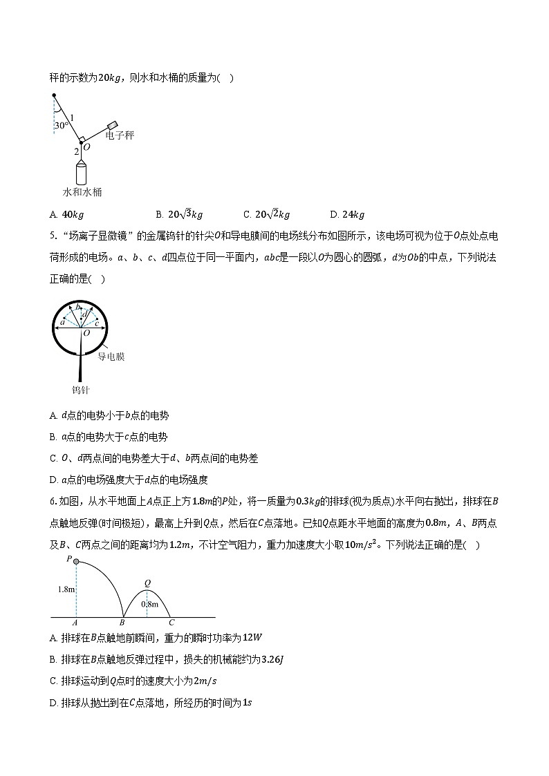 广东省领航高中联盟2025-2026学年高三上学期12月联考物理试卷（含答案）第2页