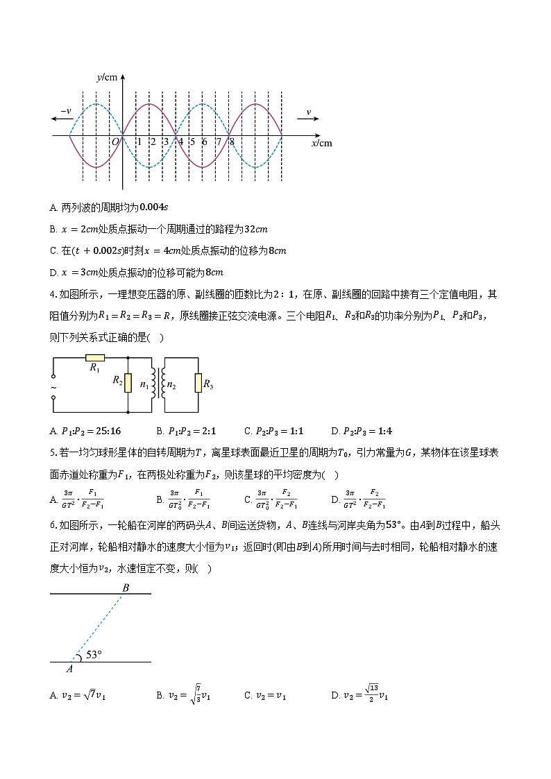 河南省南阳市六校联考2025-2026学年高三上学期1月期末物理试卷（含答案）第2页