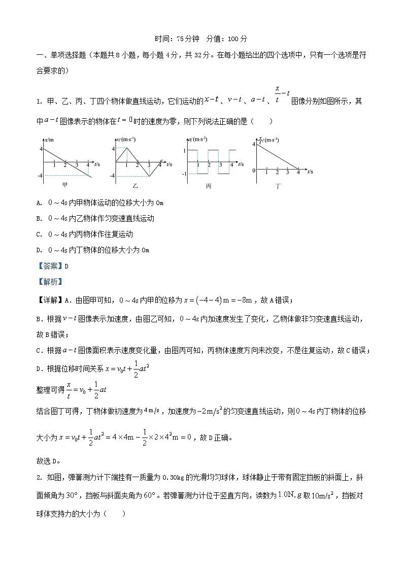 安徽省六安市2026届高三物理上学期11月月考试题含解析第1页