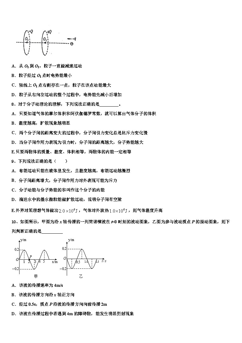 2026届湖北省宜昌市葛洲坝中学高考物理一模试卷含解析第3页