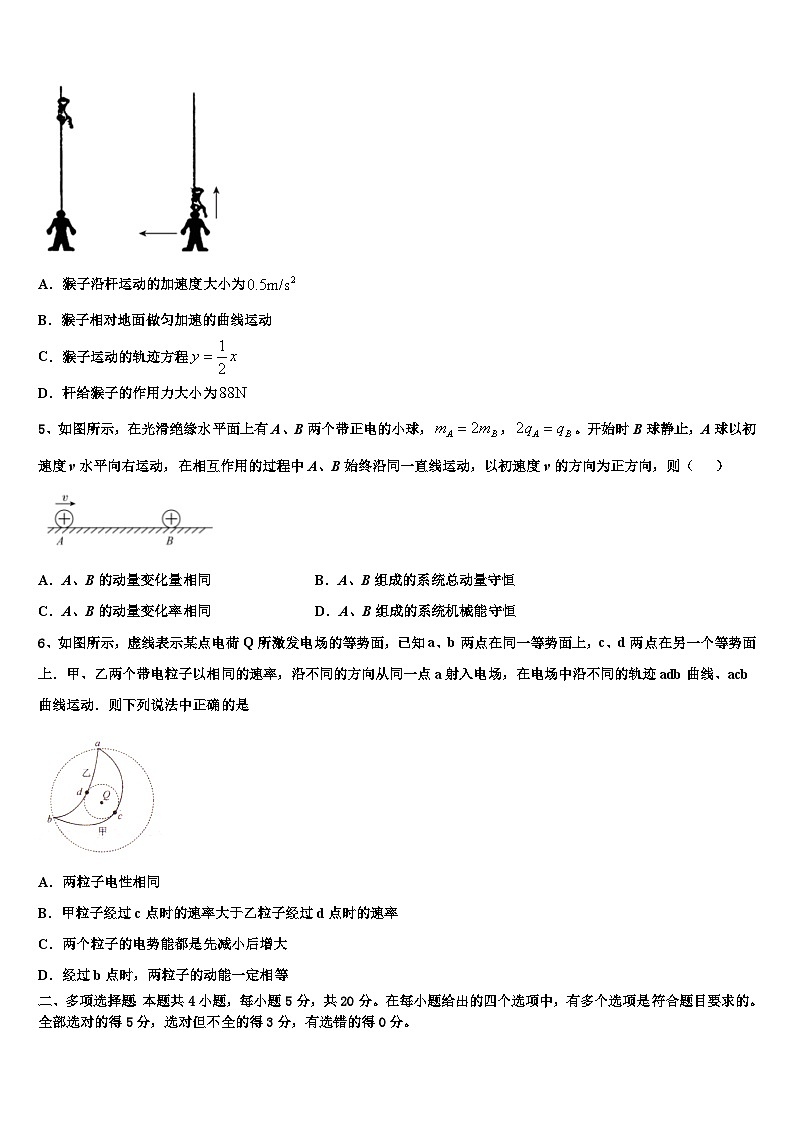 2026届湖北省孝感市八所重点高中教学协作体高三（最后冲刺）物理试卷含解析第2页