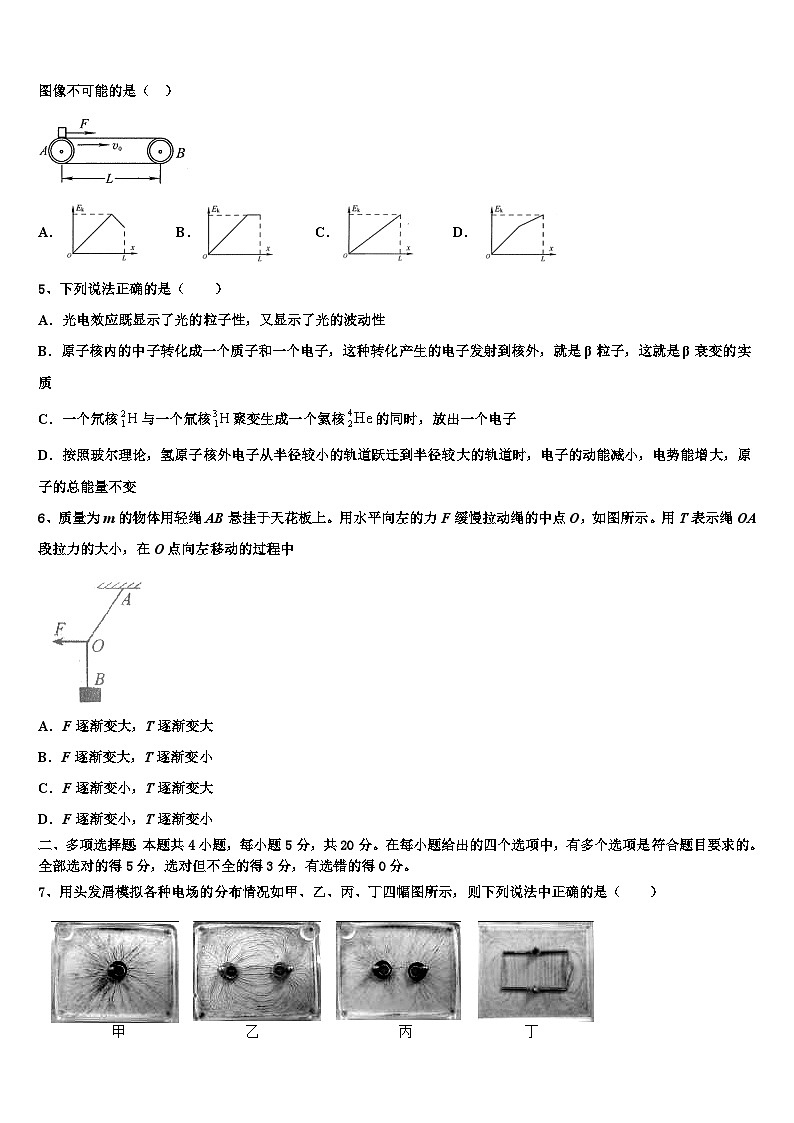 2026届湖北省鄂东南联盟高三下学期联考物理试题含解析第2页