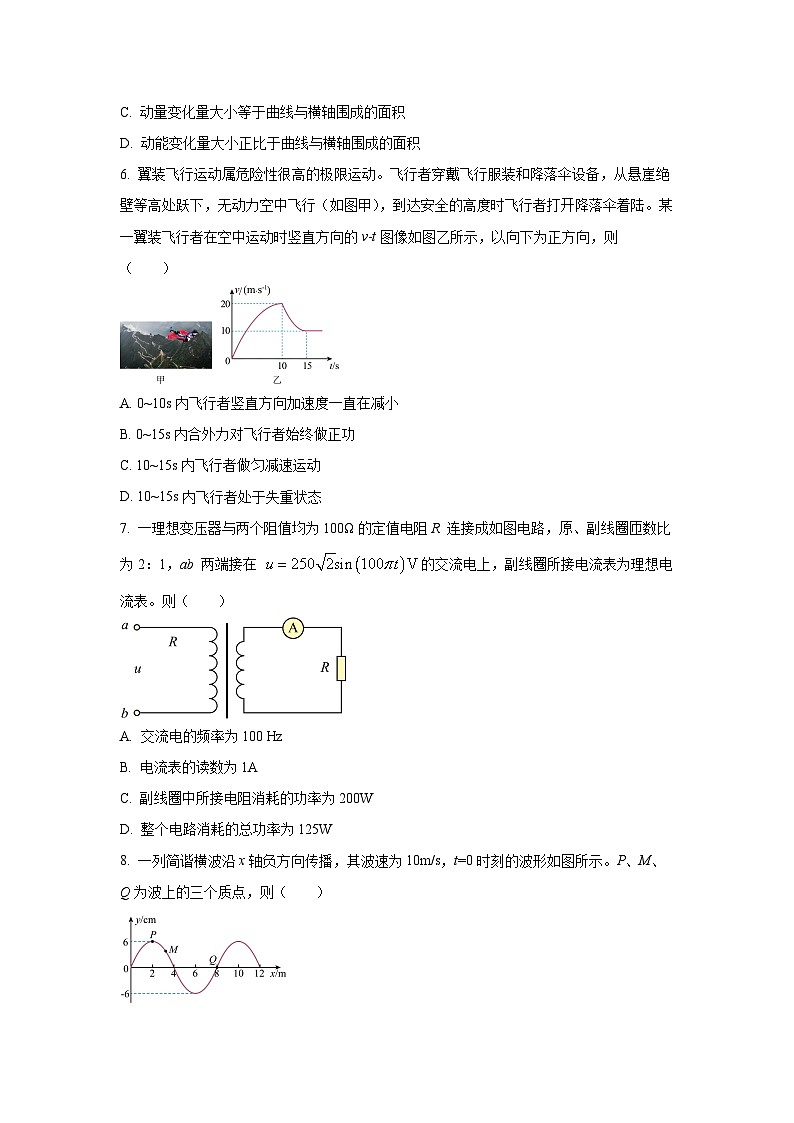 广西省柳州市2023-2024学年高三上学期期末摸底考试物理试卷（学生版）第3页