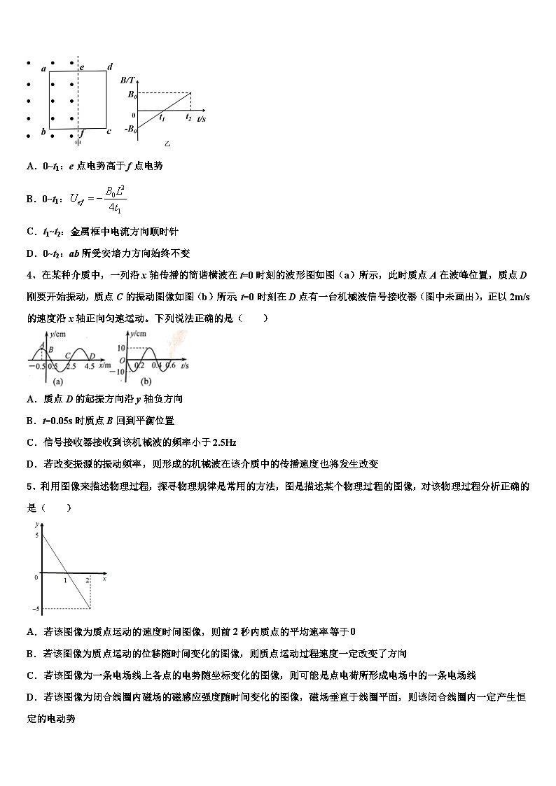 2026届湖北五校联盟高考物理三模试卷含解析第2页