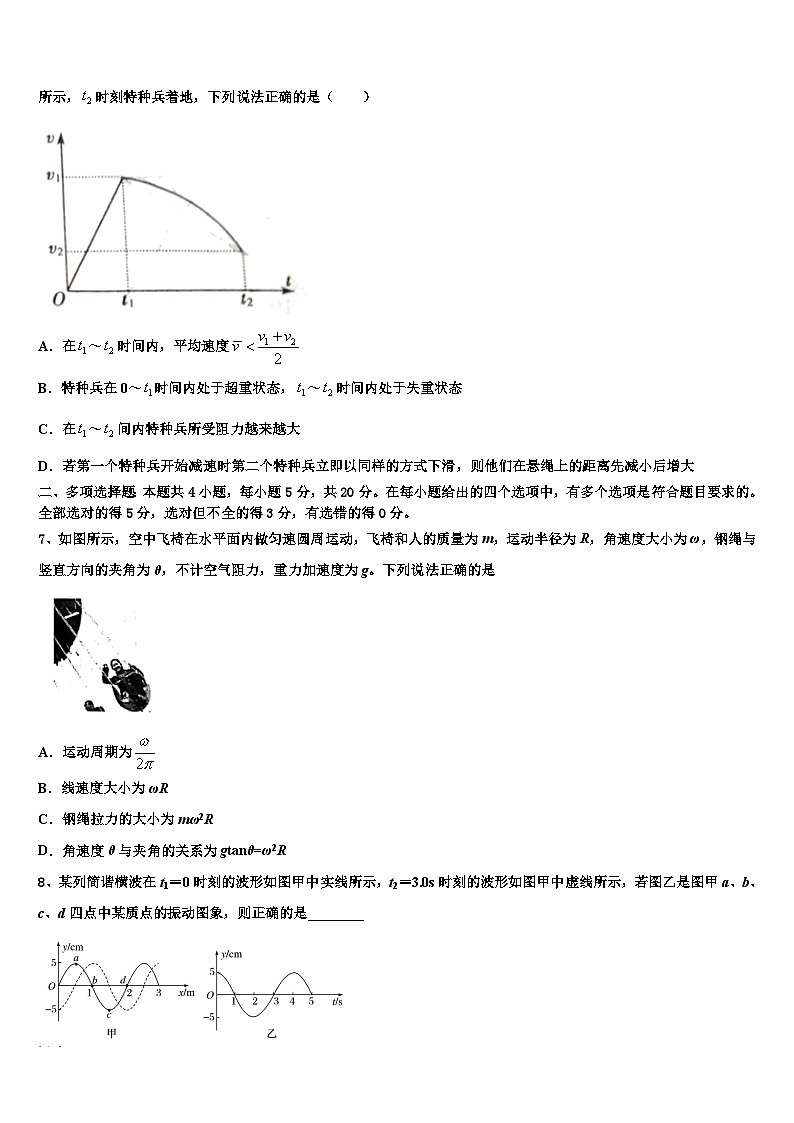 2026届湖南省常德市临澧一中高考全国统考预测密卷物理试卷含解析第3页