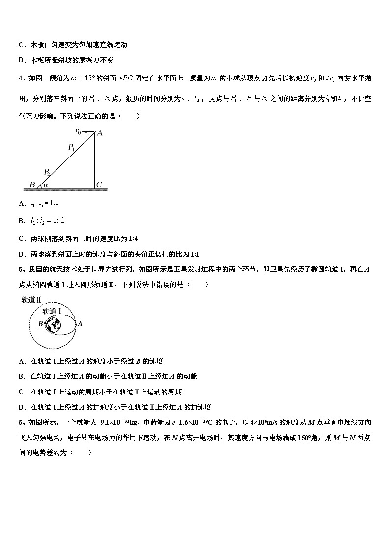 2026届湖南省东部六校高考物理倒计时模拟卷含解析第2页