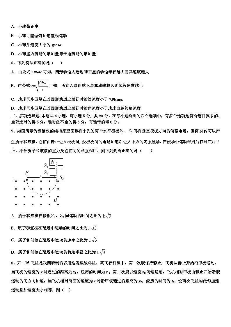2026届湖南省名校高考物理押题试卷含解析第3页