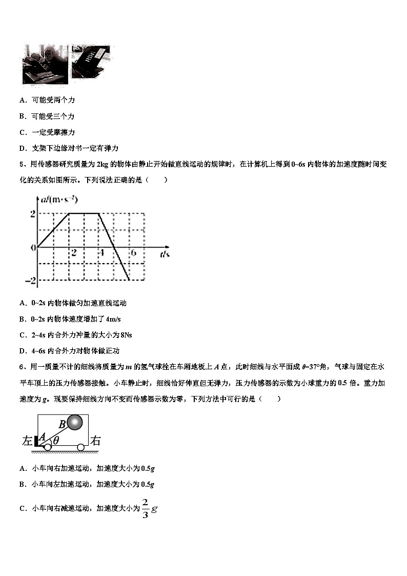 2026届湖南省宁乡市第一高级中学高考仿真卷物理试题含解析第2页