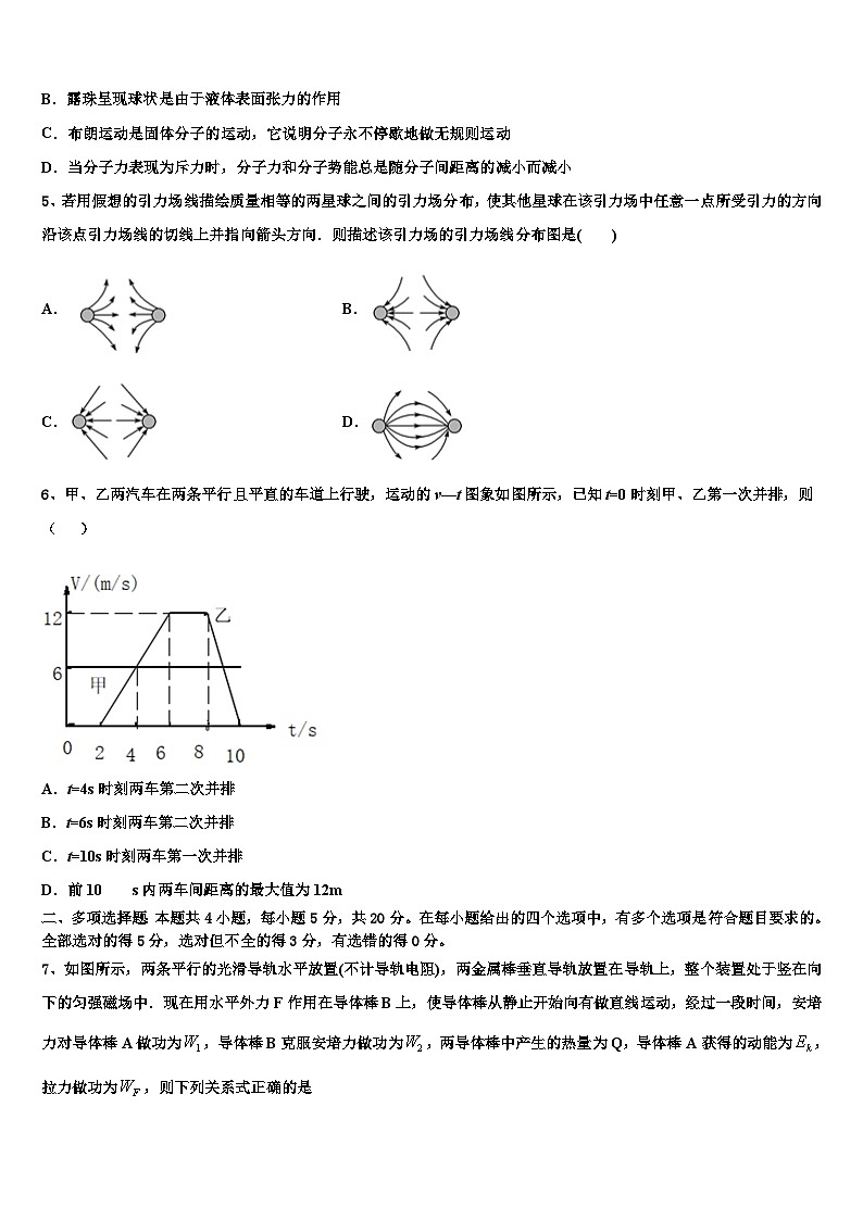 2026届湖南省邵阳市隆回县高考冲刺模拟物理试题含解析第2页