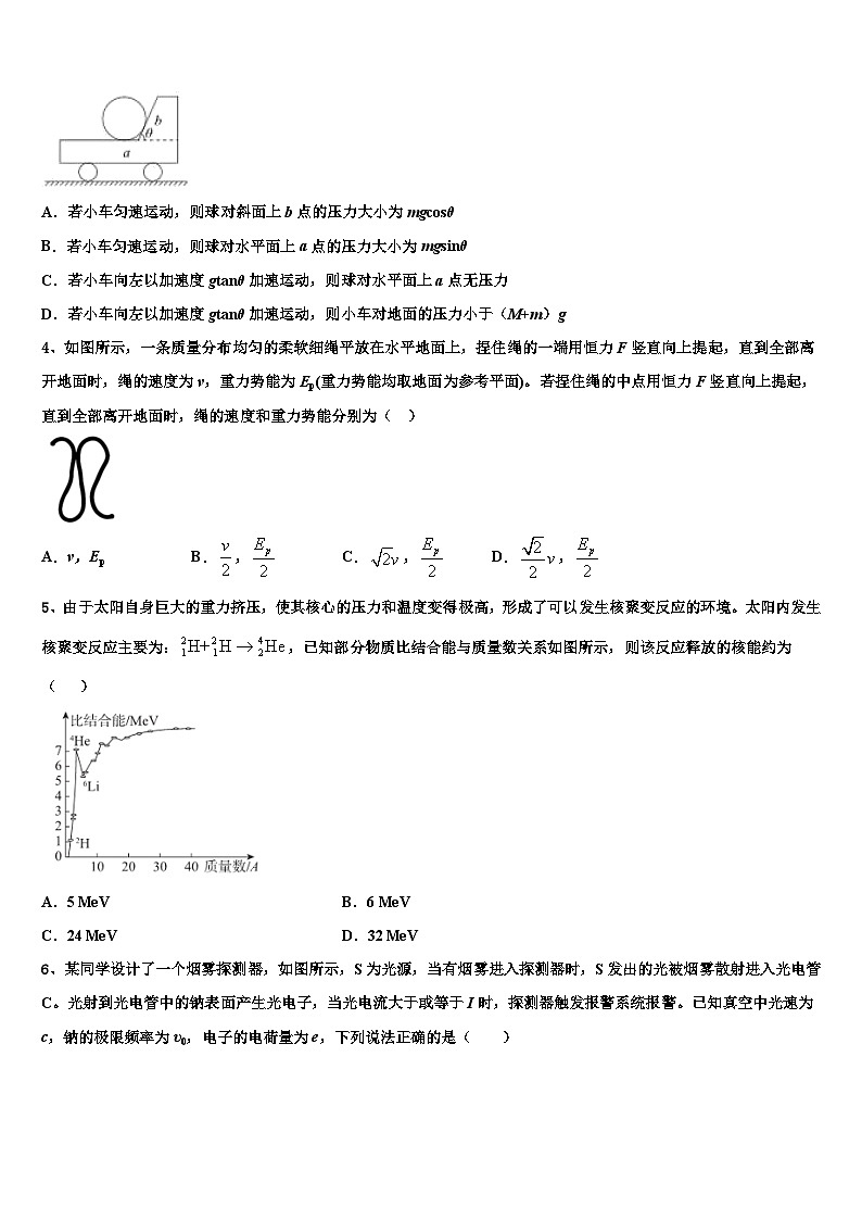 2026届湖南省湘南联盟高考物理五模试卷含解析第2页