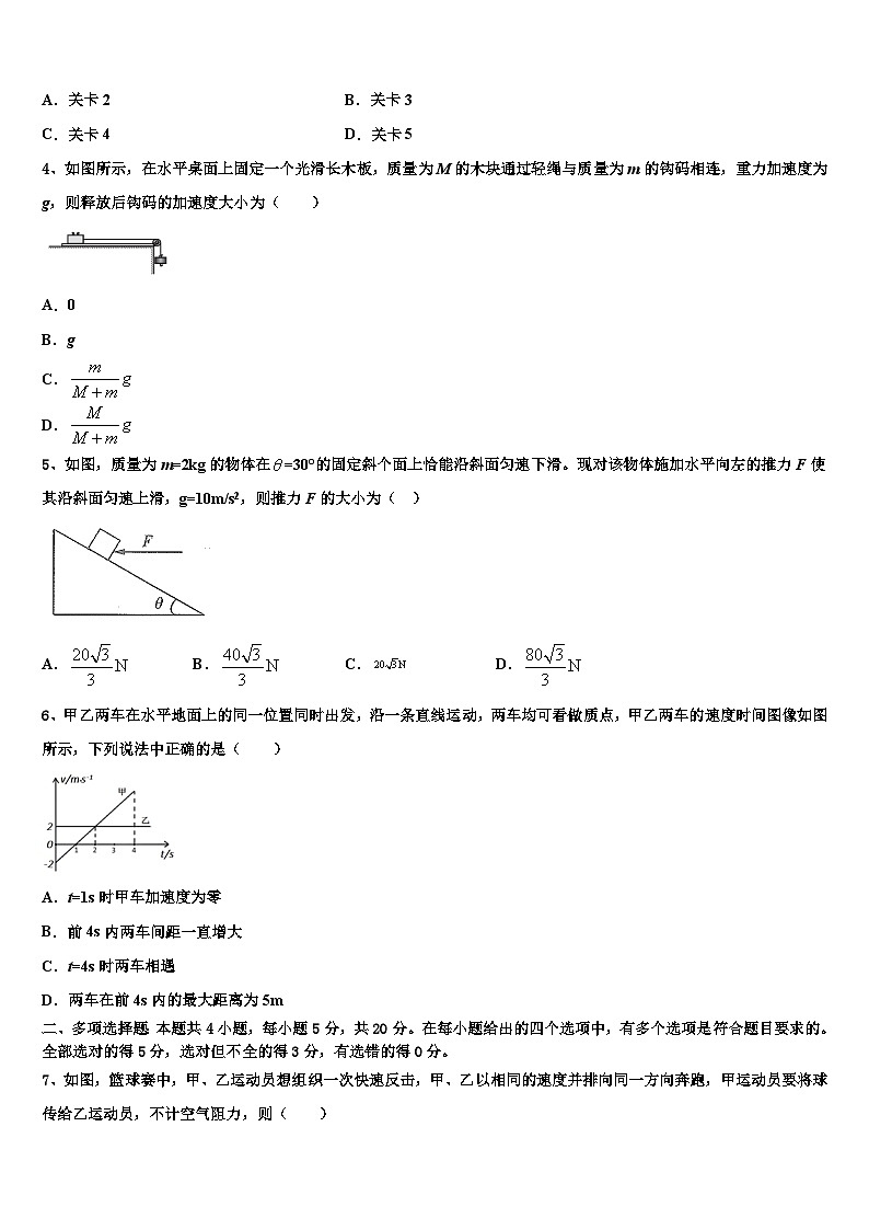 2026届湖南省邵东县第三中学高三3月份模拟考试物理试题含解析第2页