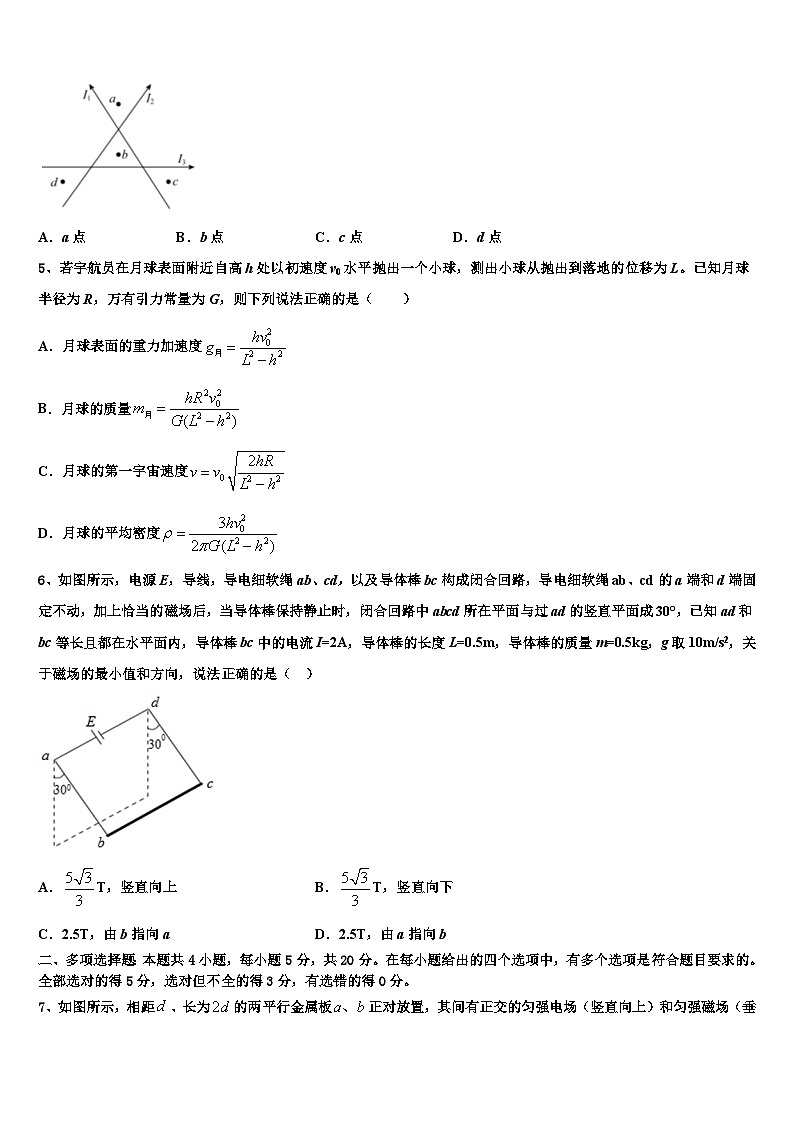 2026届湖南省嘉禾一中、临武一中高三最后一模物理试题含解析第2页