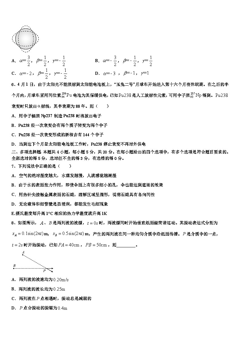 2026届湖南省长沙市宁乡一中高三冲刺模拟物理试卷含解析第3页