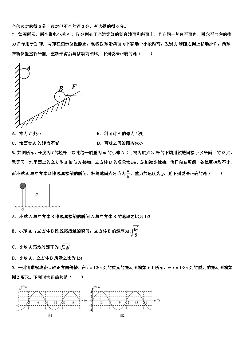2026届湖南省长沙市十校高考压轴卷物理试卷含解析第3页