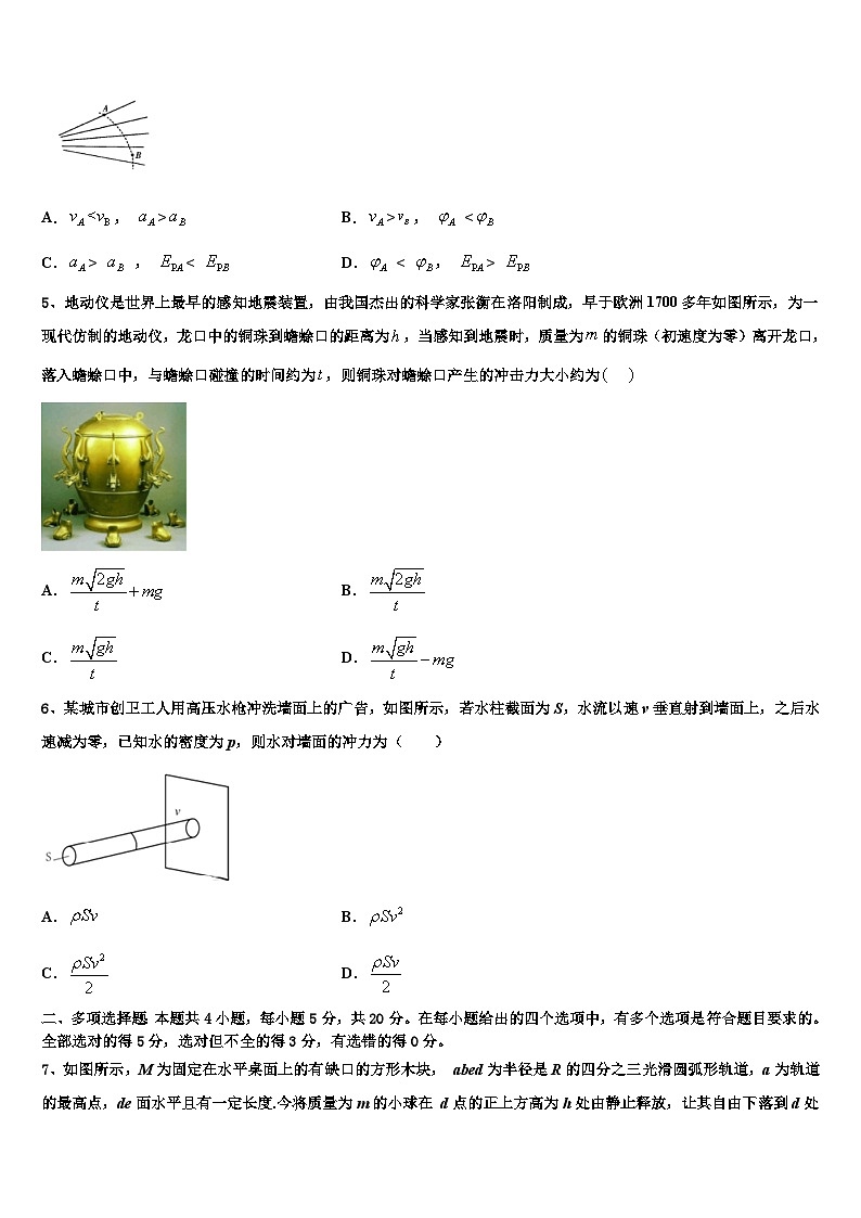 2026届怀化市重点中学高考物理押题试卷含解析第3页