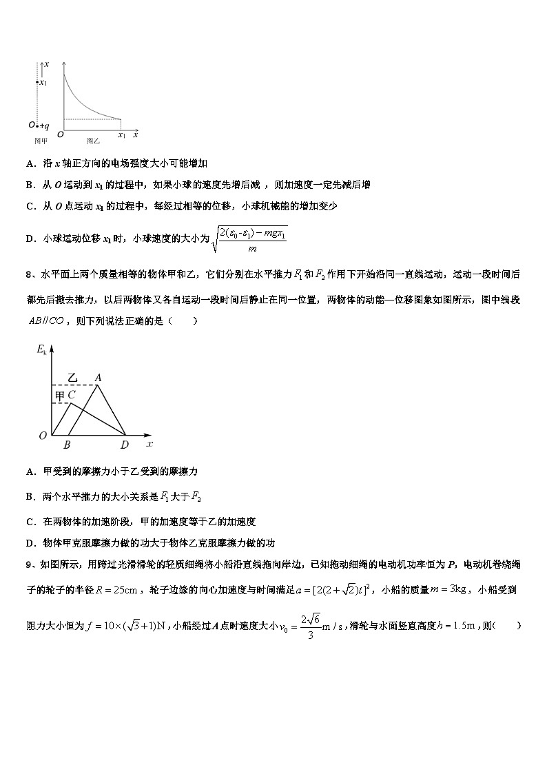 2026届吉林省梅河口五中高考物理四模试卷含解析第3页