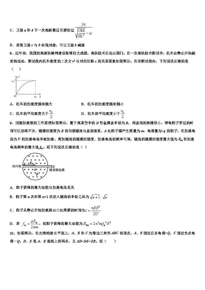 2026届吉安一中高三下学期第五次调研考试物理试题含解析第3页