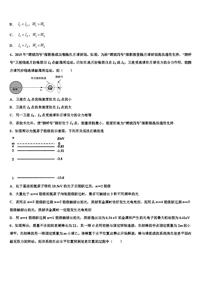 2026届湖南省株洲市醴陵二中高三下学期联合考试物理试题含解析第2页
