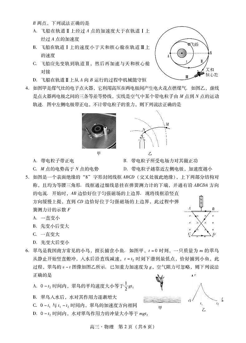 物理试题卷第2页