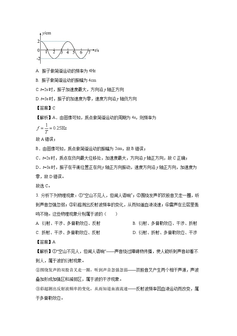 【物理】甘肃省部分学校2025-2026学年高二上学期期末考试试卷（解析版）第2页