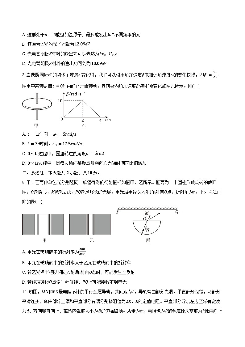 2025-2026学年安徽省合肥一中高三（上）期末物理试卷（含答案）第3页