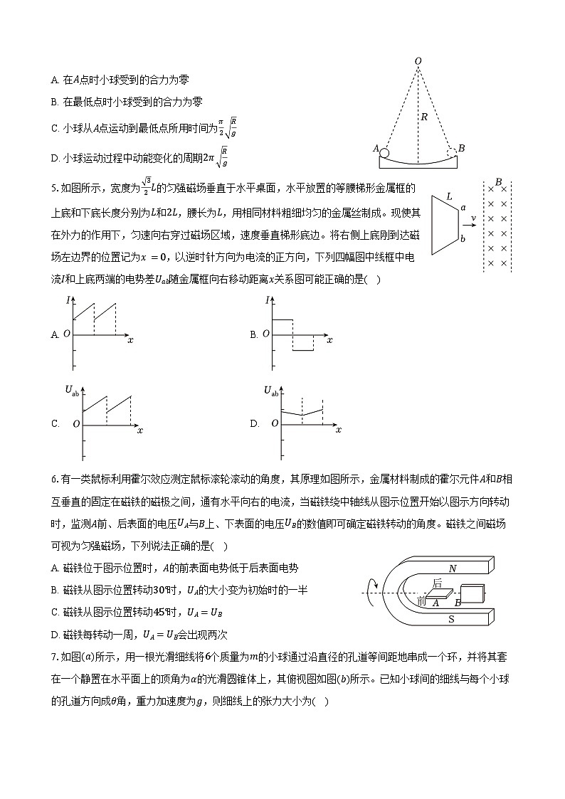 2025-2026学年广东省东莞市高三（上）期末物理试卷（含答案）第2页