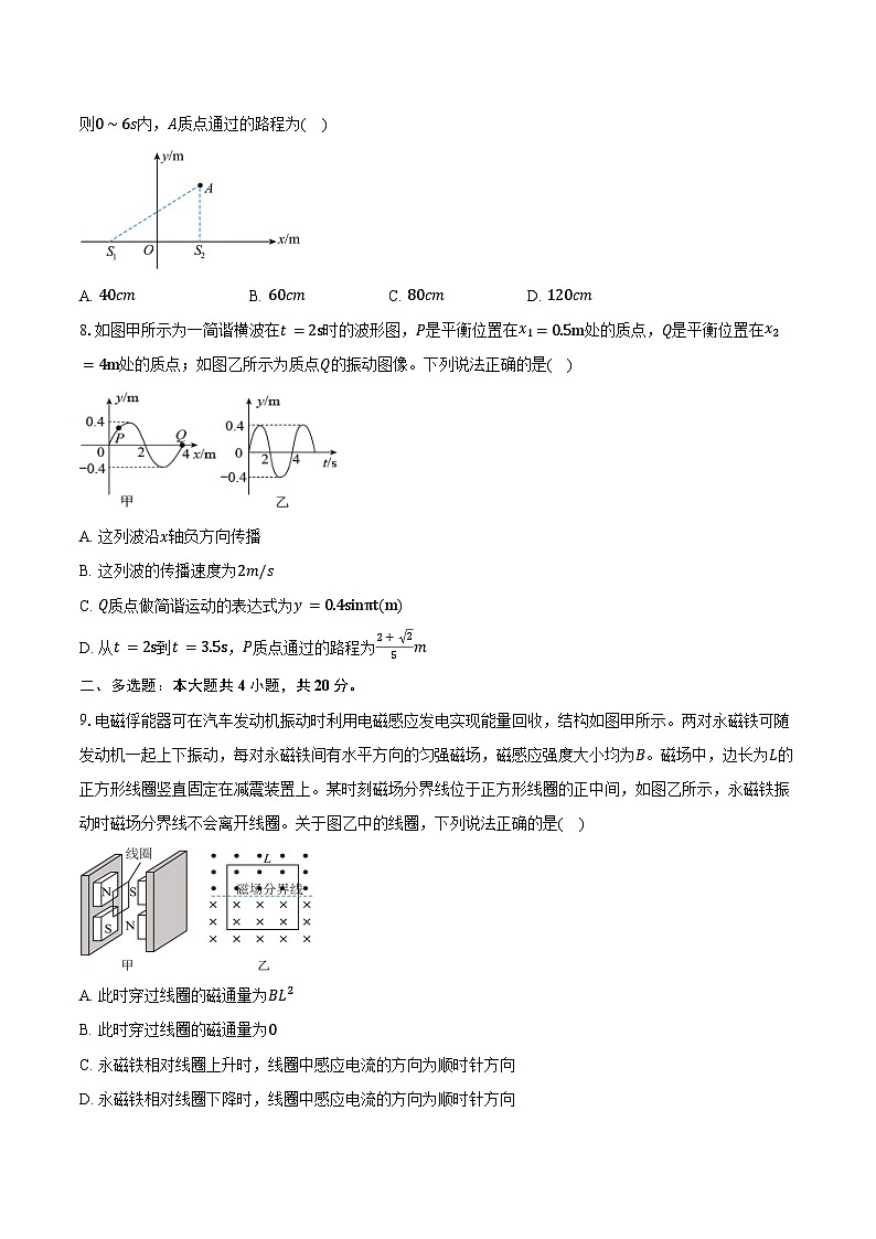 山东泰安市2025-2026学年高二上学期学期期末物理试卷（含答案）第3页