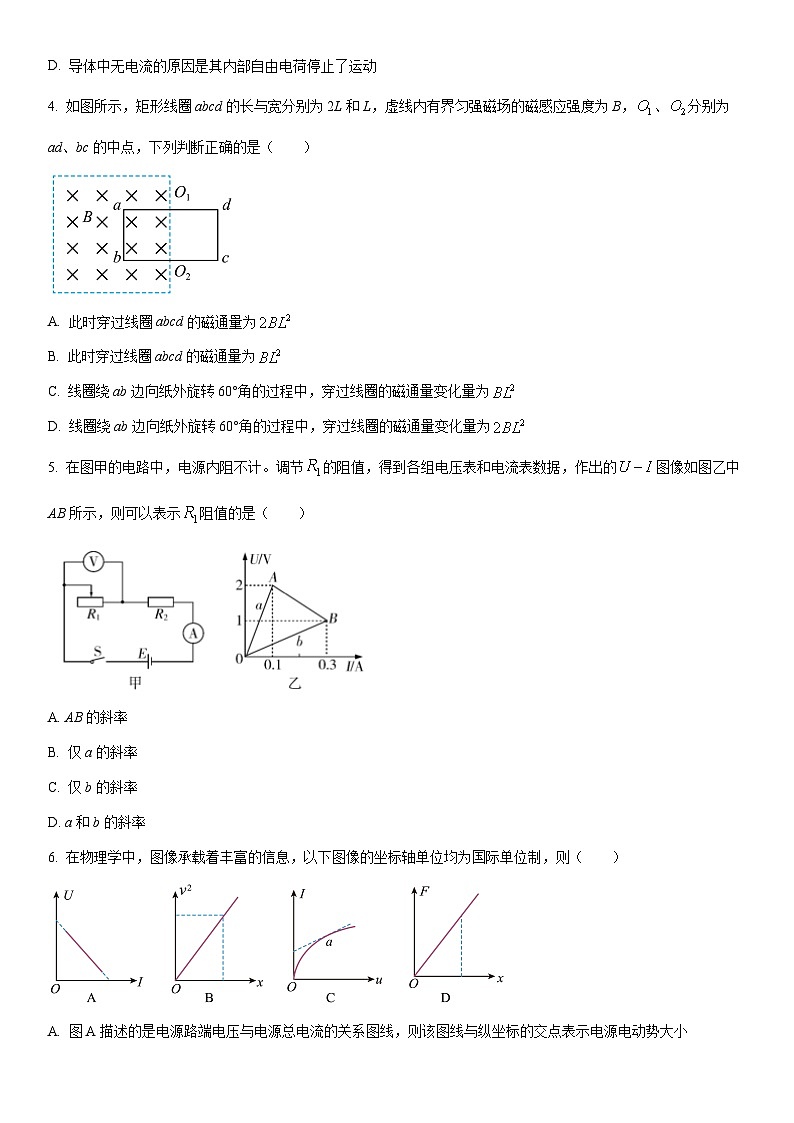 2025-2026学年黑龙江省新时代高中教育联合体高二上学期11月期中联考巩固卷B（二）物理试卷（学生版）第2页