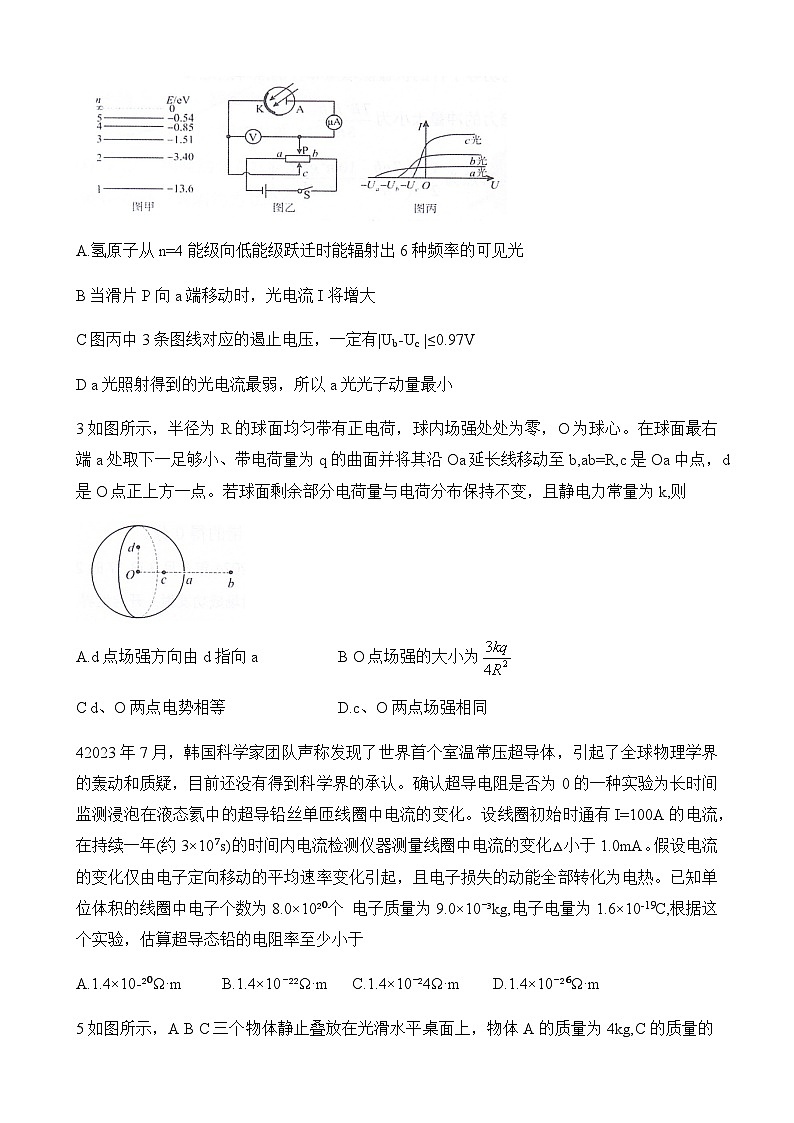 湖南省衡阳市衡阳县2025-2026学年高二上学期1月期末物理试题（含答案）含答案解析第2页