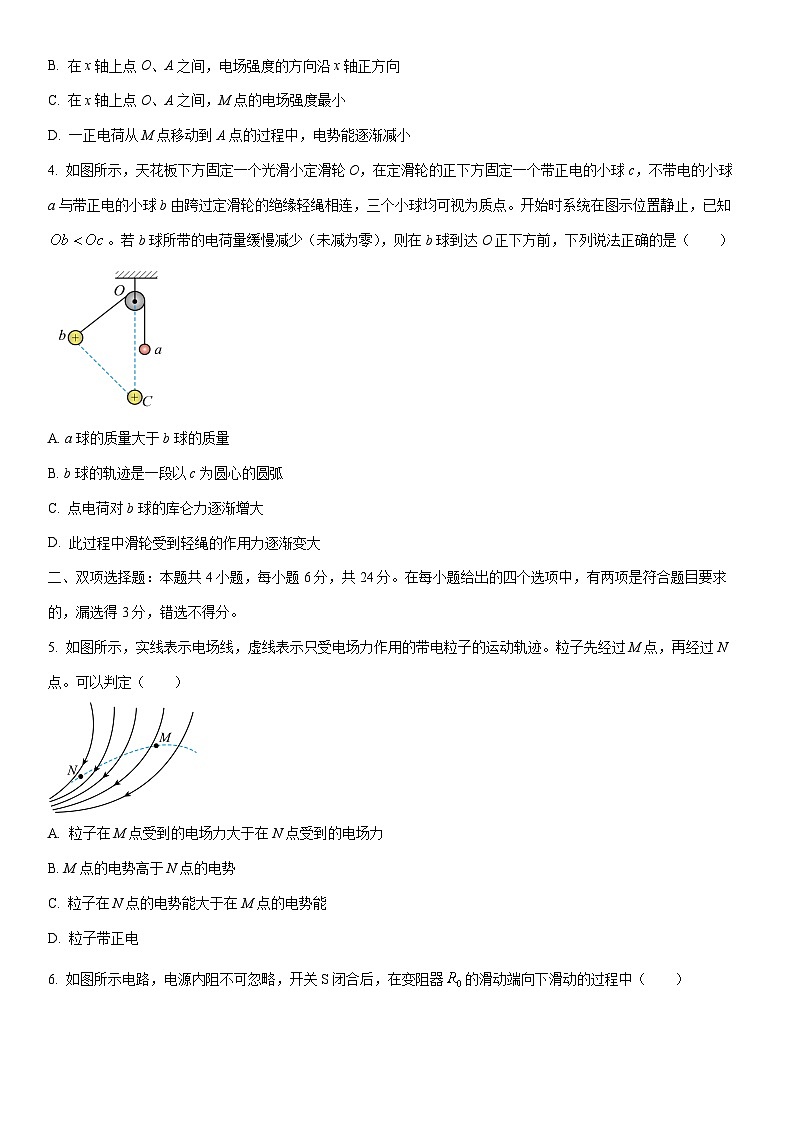 2025-2026学年福建省宁德市福宁古五校教学联合体高二上学期11月期中质量检测物理试卷（学生版）第2页