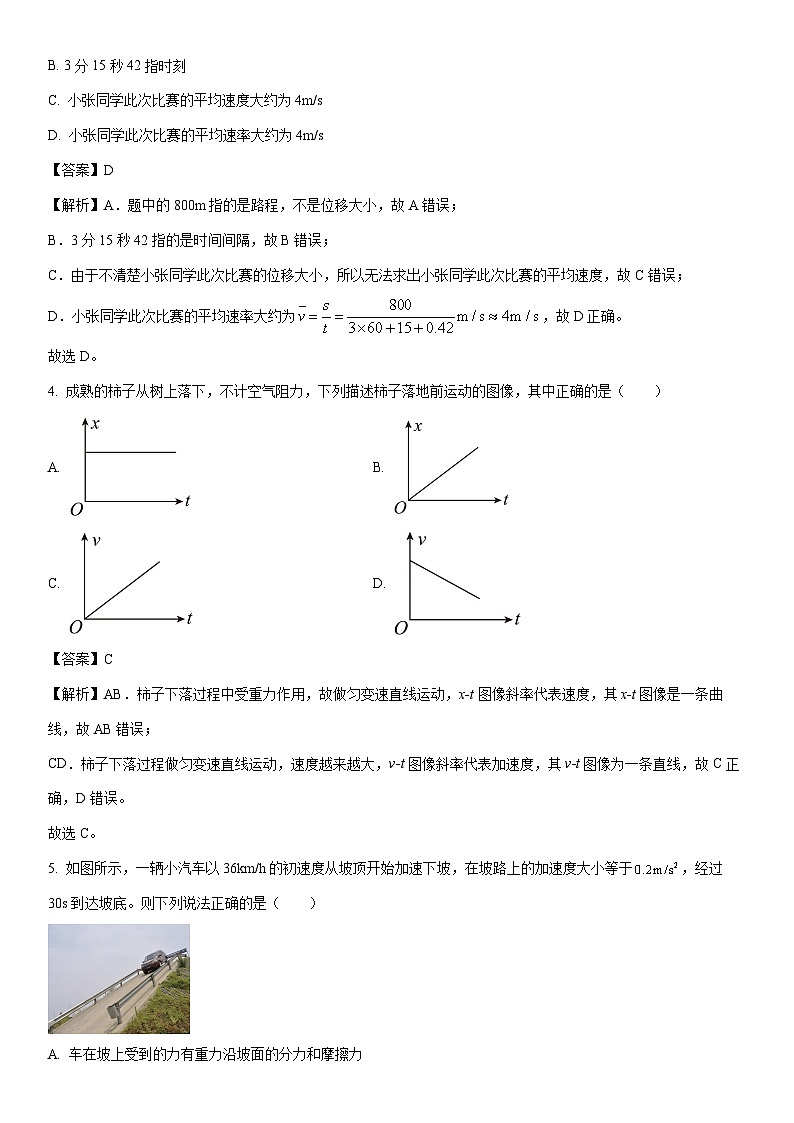 2025-2026学年浙江省县域教研联盟高二上学期学业水平模拟考试物理试卷（学生版）第2页