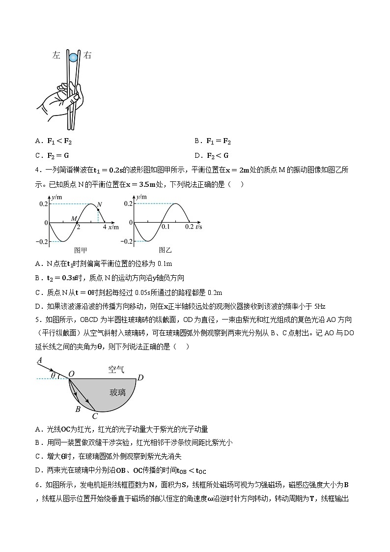 云南迪庆藏族自治州民族中学2025-2026学年高三上学期期末考试物理试题含答案第2页
